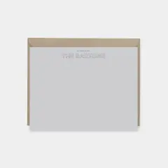 Outline Type Note Cards VII