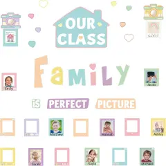 52 Pcs Pastel Pop Classroom Bulletin Decor