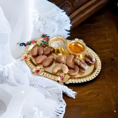 Bulk Haldi Kumkum Holder, Pooja Return Gift , Thamboolam, Pooja Favor, Haldikumkum Plate, Wedding Favor, Housewarming Favor