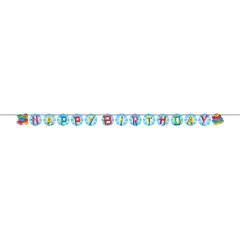 Block Bash Ribbon Banner