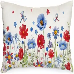 4th of July Pillow Covers 12x20 Inch