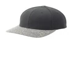 Sport-Tek&reg; Curve Bill Snapback Cap Graphite/Gy He