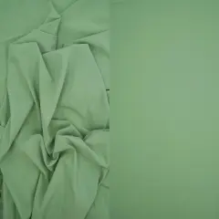 1 Yard Drapery Fabric Peach Skin Solid Stretch Woven Soft Brushed 57/58" Width SAGE