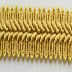 1/2" Chinese French Braid Gimp Trimming - 12 Continuous Yards - Many Colors! Mustard