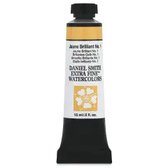 Daniel Smith Extra Fine Watercolor - Jaune Brilliant 1, 15 ml Tube