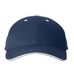 Prime&reg; Line Structured Sandwich Cap NAVY BLUE/ WHITE