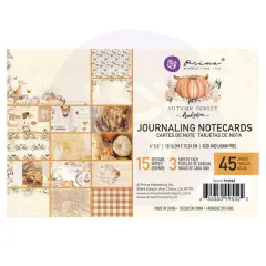 Prima 4"x6" Journaling Cards - Autumn Sunset 655350995522