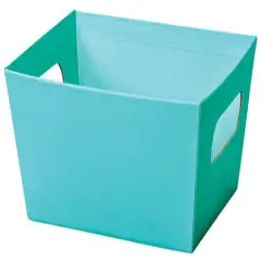 Pack/6: Robin's Egg Blue Baskety Tray - 9 x 7 x 3-1/2"