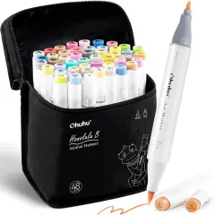 48 Color Alcohol Based Art Markers