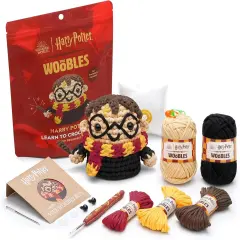 Beginners Crochet Kit with Easy Peasy Yarn