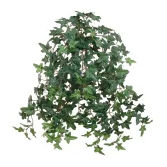Mini English Ivy Bush w / 274 Silk Leaves 20" Long - 4 PACK