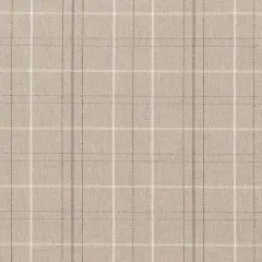 Upholstery Fabric - Grey & Silver Plaid Upholstery Fabric 54 Inches"