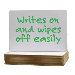 Personal White Boards (Pack of 12)