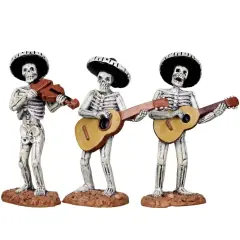 Skeleton Mariachi Band - Lemax Spooky Town