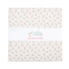 Gentler Times Backgrounds 10" Square Pack (Layer Cake / 10" Stacker) by Lori Holt for Riley Blake (10-16470B-42)