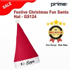 Prime Line&reg; Festive Christmas Fun Santa Hat
