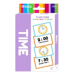 BAZIC Flash Cards Time (36/Pack)