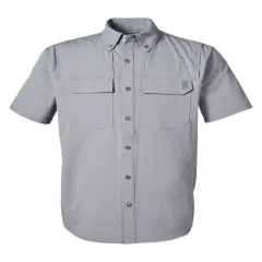 HUK&reg; Men's Creekbed Short Sleeve Shirt Night owl