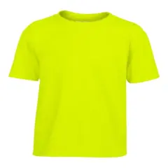 Gildan&reg; Youth Performance Crewneck Short Sleeve T-Shirt SAFETY GREEN