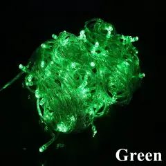 Perfect Holiday 200 LED String Light With Connector Green