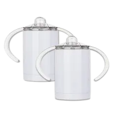 Craft Express 2 Pack 13oz Stainless Steel Sublimation Sippy Cups