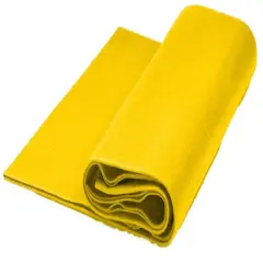 1 Yard Non-Stretch Acrylic Felt Fabric for Creative Crafting & Displays 72 inch wide Yellow