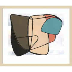 Future Modern II by Vanna Lam Wood Framed Wall Art Print