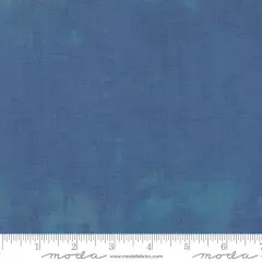 Blue Grunge Basics Sea 44"/45" Per Yard