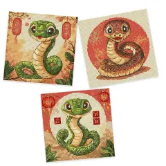 Snakes L9926 Counted Cross Stitch Kit