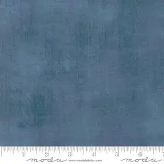 Blue Grunge Basics Harbor 44"/45" Per Yard