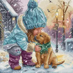 Best Friends L9925 Counted Cross Stitch Kit