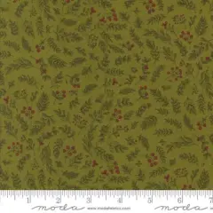 Dark Green Emmitt And Ivy Holly Blenders 44"/45" Fabric Per Yard