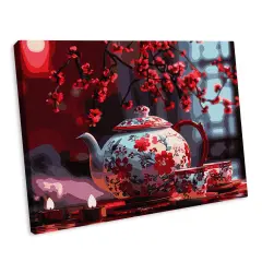 Painting by Numbers kit Candlelit tea KHO5704