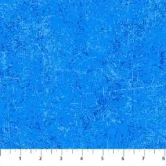 Blue Cornflower Glisten 43"/44" Cotton Fabric Per Yard