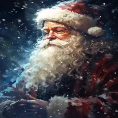 Diamond Art Painting Santa Claus, 5D Diamond Art Kit for Beginners, DIY Paint with Round Full Drill Diamonds Paintings Gem Art for Home Wall Decoration Gift-12X16 Inch-10