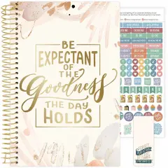 bloom daily planners 2025-26 Academic Planner, Soft Cover, 5.5" x 8.25", Moments of Grace