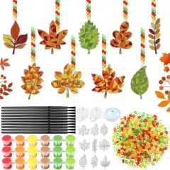 36 Sets Fall Suncatchers Craft Kits
