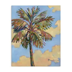 Stupell Industries Summer Santa Rosa Palm Canvas Wall Art Design by Paul Brent