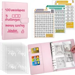 100 Envelopes Money Saving Challenge Binder