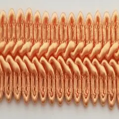 1/2" Chinese French Braid Gimp Trimming - 12 Continuous Yards - Many Colors! Melon