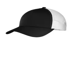 Sport-Tek&reg; PosiCharge Competitor Mesh Cap Black/White