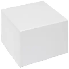 Pack/3: White Magnetic Closure Gift Box - 10 x 10 x 4-1/2"
