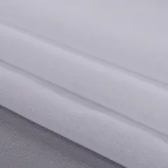 1 Yard Premium Bright White Silk Chiffon Fabric Lightweight for Dresses 54 Inch Width