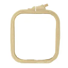 Plastic Square Hoop Nurge 170-13 Caramel