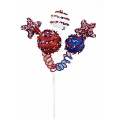 16" Patriotic Cake Pop Spray