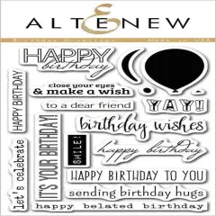 Birthday Greetings Stamp Set