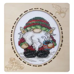Counted Cross-Stitch Kit Gnomes 6658