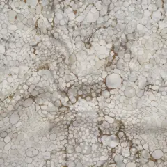 1 Yard Truffle Bubbles Quilting Cotton Fabric Bliss Collection Brown Gray Design 43 inch Width