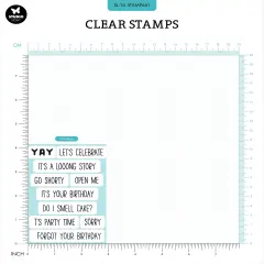 Studio Light Sweet Stories Clear Stamps-Nr. 661, Let's Celebrate