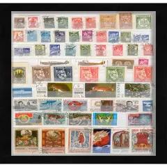 Square Shadow Box 1.5" Depth Black Picture Frame - UV Acrylic, Backing, Hanging Hardware